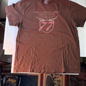 Old Navy Graphic Men's T-Shirt, distressed, Automotive